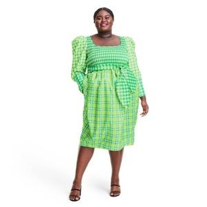 Christopher John Rogers for Target Plaid Dress